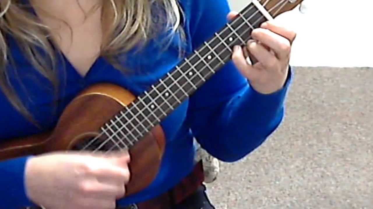 7. lekce ukulele - Červená řeka