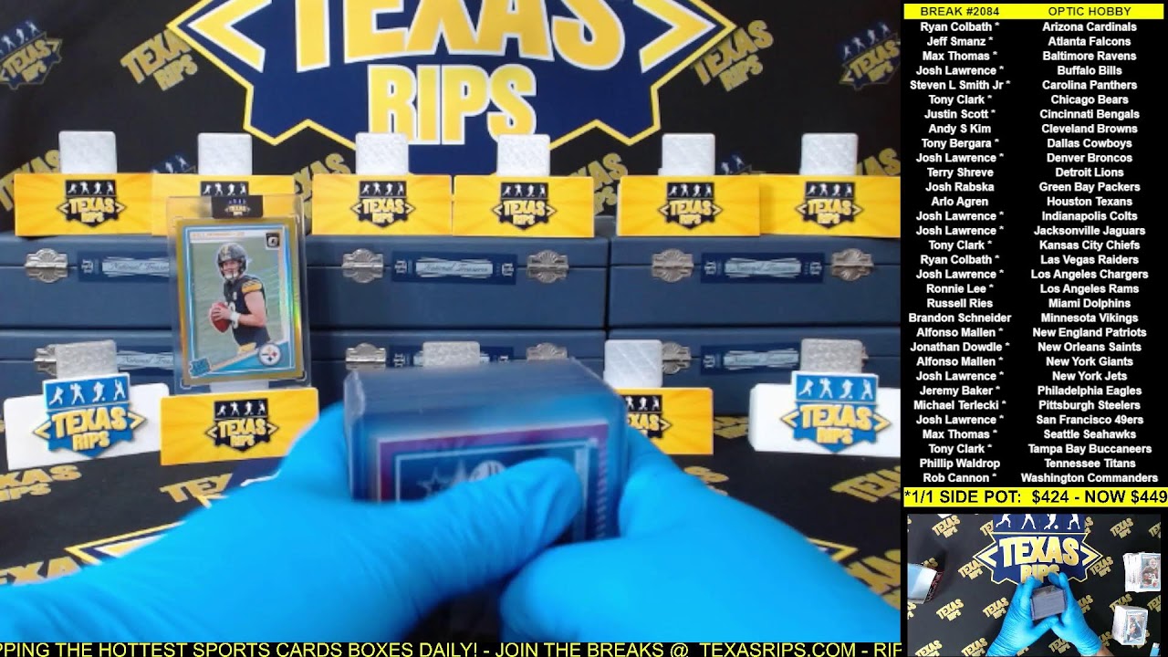 BREAK #2084 - 2025 DONRUSS OPTIC HOBBY - DOWNTOWN HUNTING!