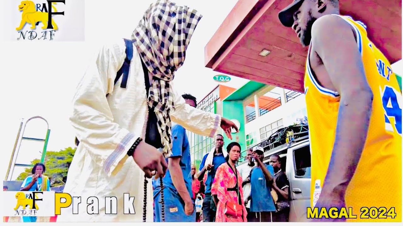 PRANK- wathilène Bus bi woroul dafay dèf choque dou ague Touba(Prank magal 2024)