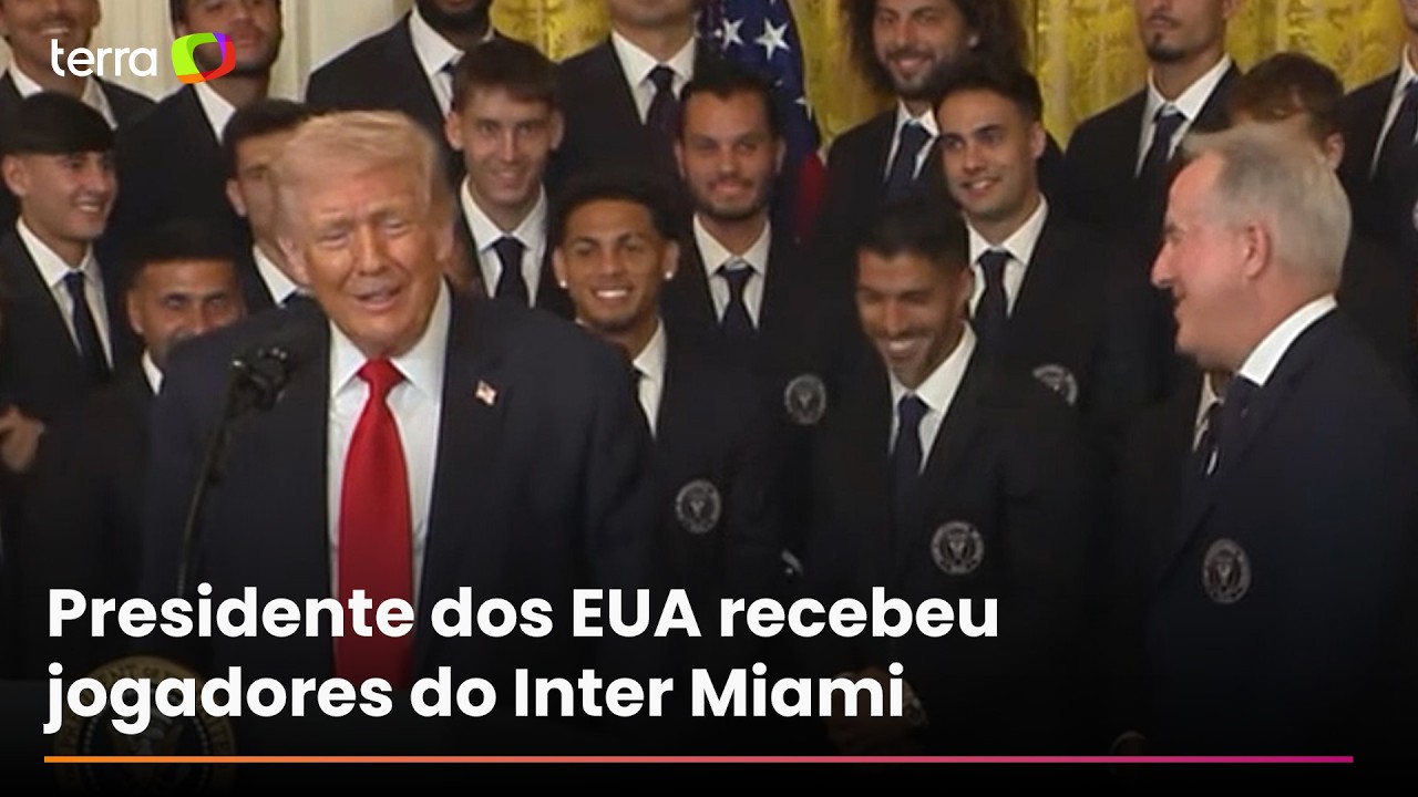 Trump chama Palmeiras de 'melhor time do Brasil' ao elogiar gol de Suárez