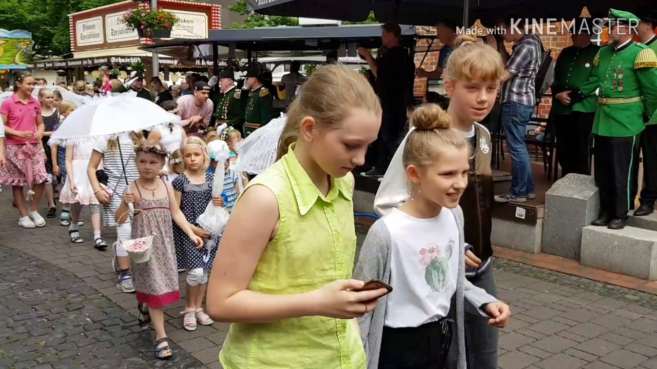 Gildefest Wildeshausen: Ausmarsch zum Kinderschützenfest