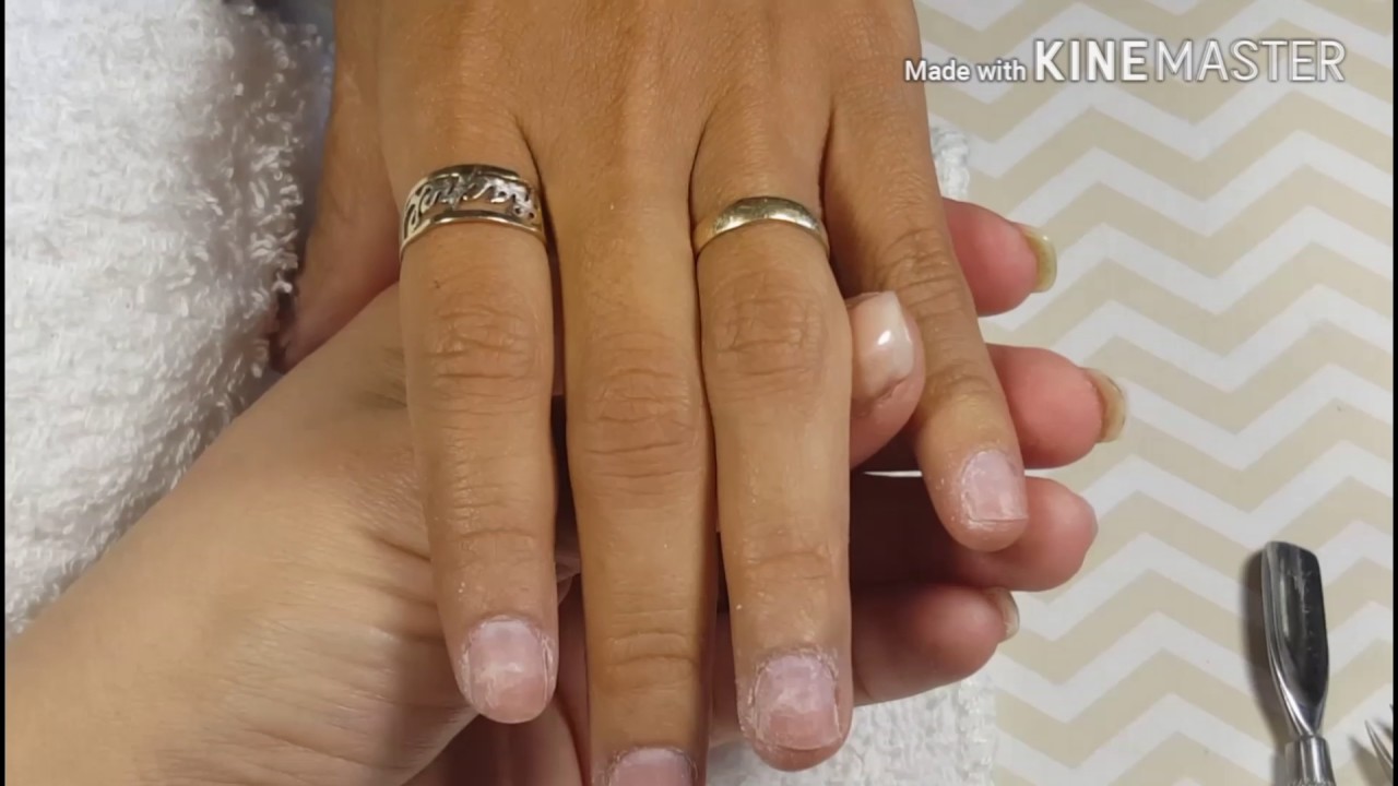 Preparación de uñas natural para evitar levantamiento prematuro para principiantes