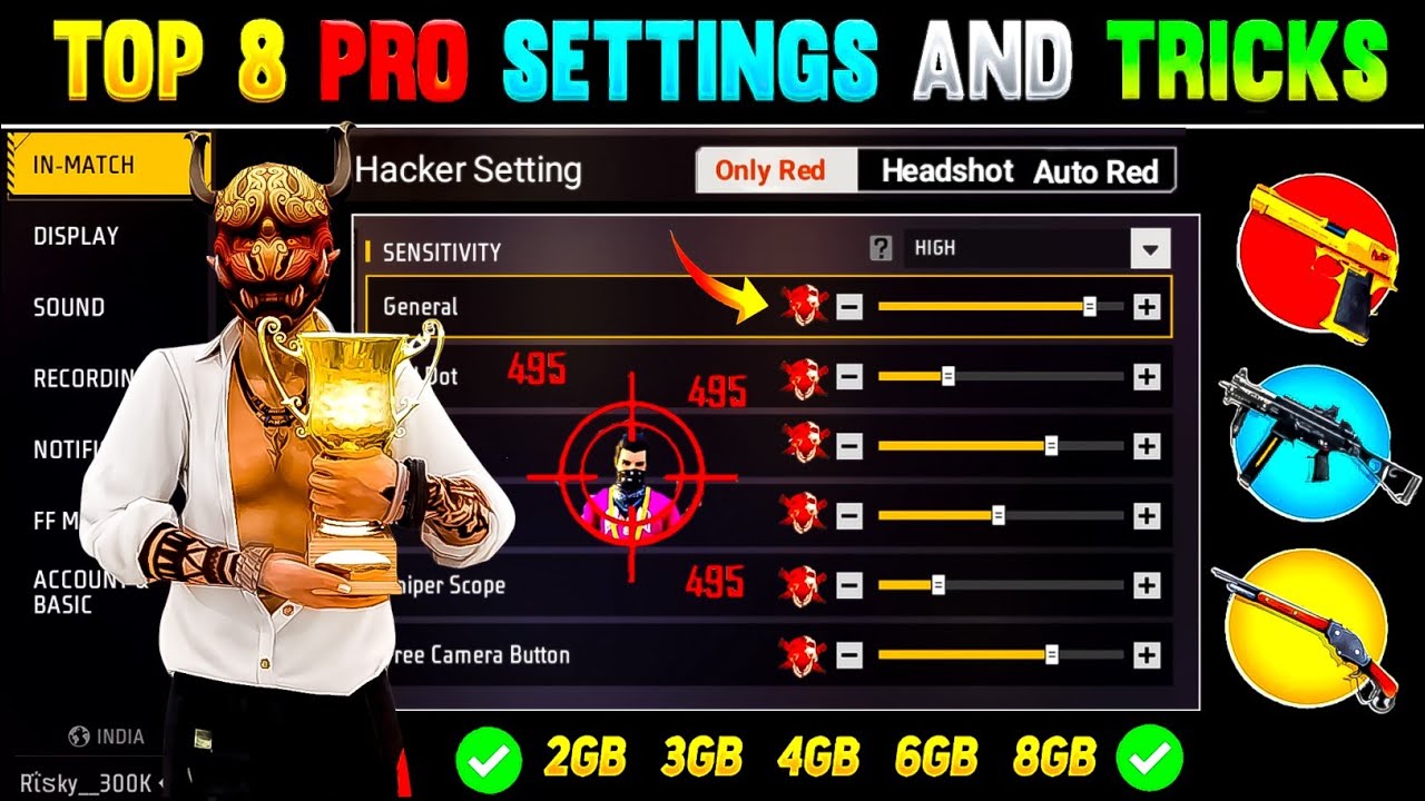 Free Fire Headshot Setting After Ob52 Update 2026⚡Best Sensitivity Settings ⚙️| Sensitivity Setting