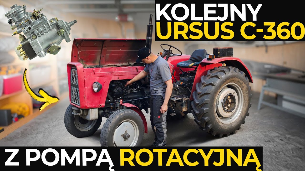 Kolejny URSUS C- 360 z POMPĄ ROTACYJNĄ | Zaległy MATERIAŁ sprzed ROKU
