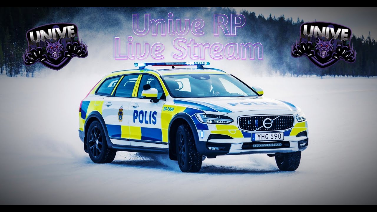 Polis i Unive Roleplay RP!(Fivem svenska)