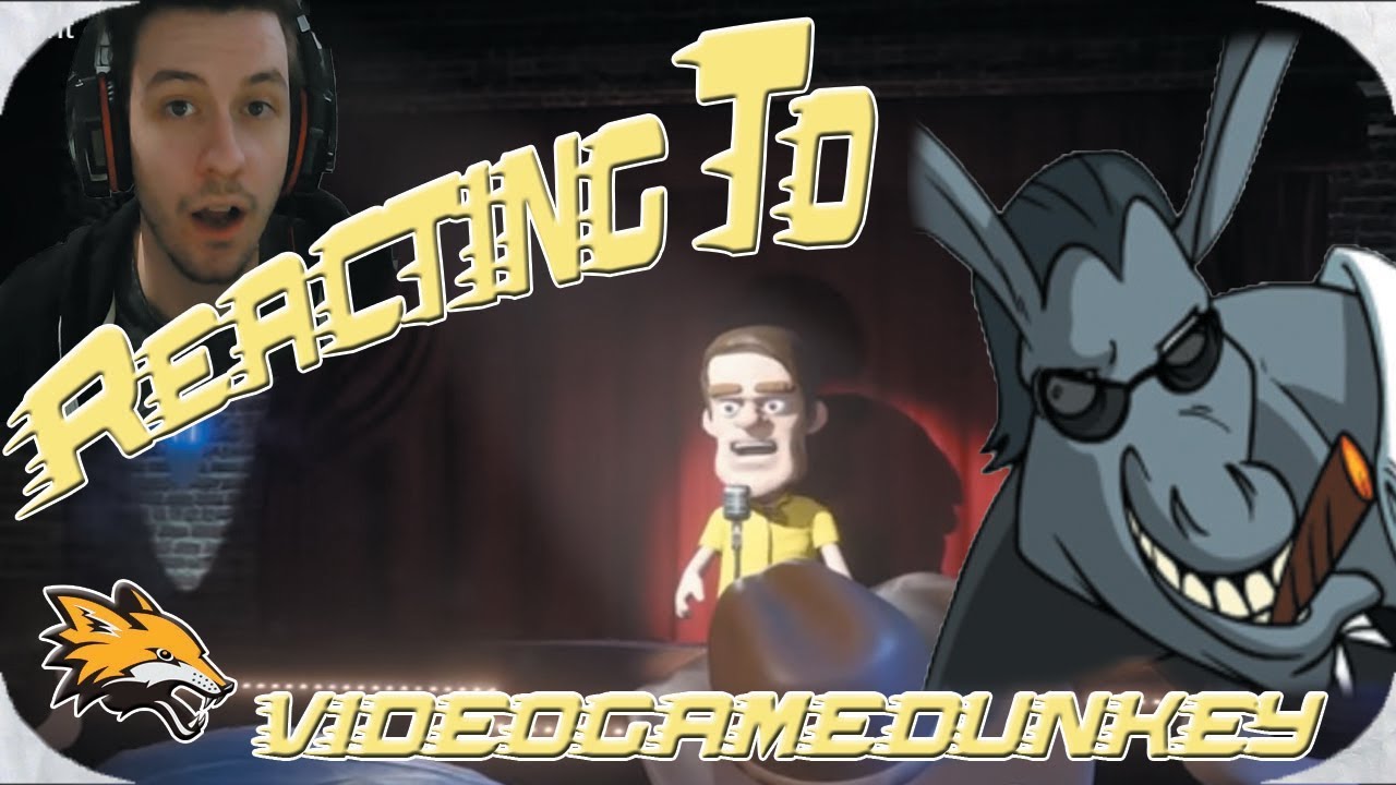 Reacting to videogamedunkey Comedy Night