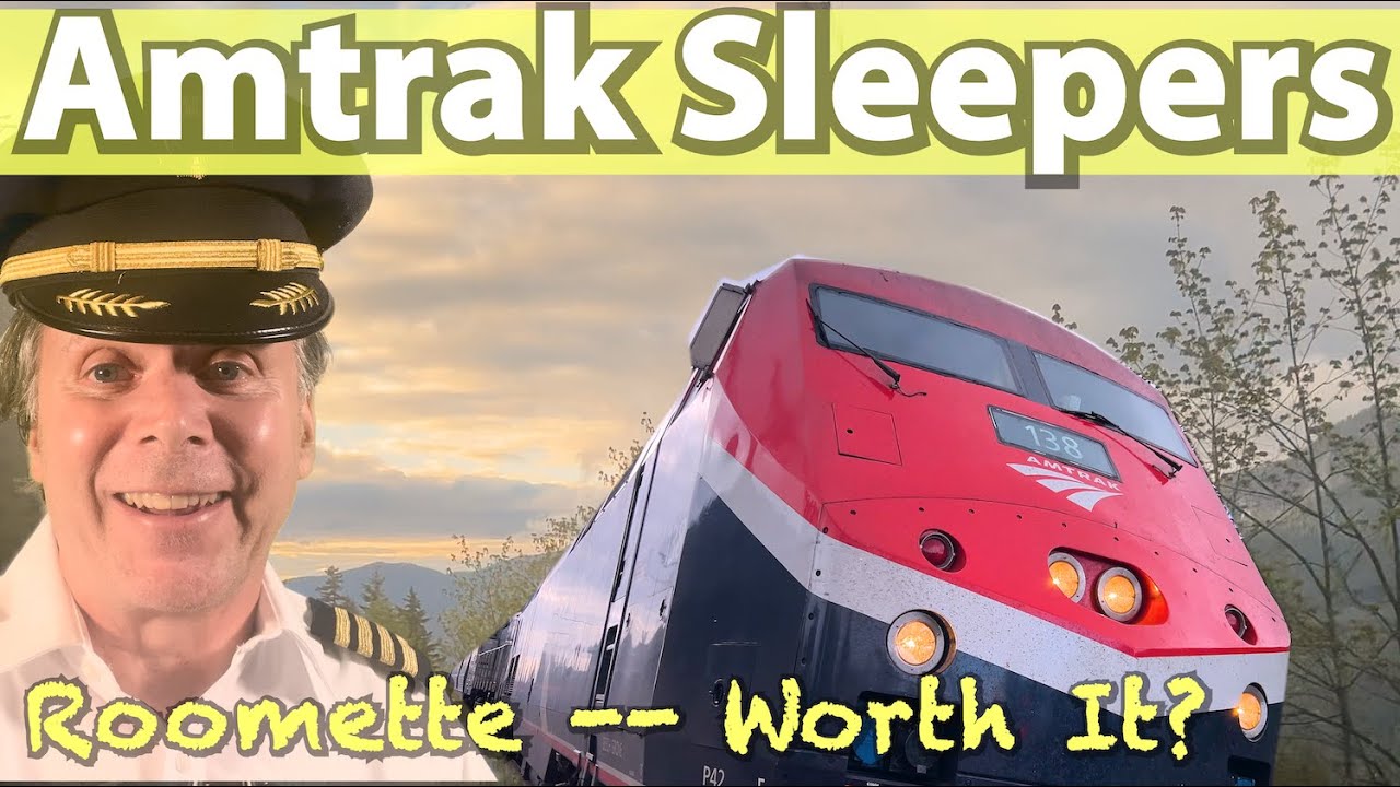 Amtrak Coast Starlight. Roomette, спальни и ночлег в поезде