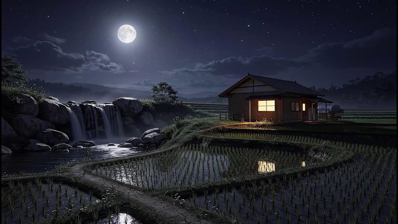 Calming Night 🌑 Healing of Stress,Anxiety and Depressive States,Relaxing ,Nighttime Sleep Time 37