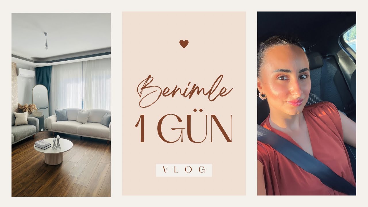 GÜNLÜK VLOG: 🧹 EV TEMİZLİĞİ + SAÇ MAKYAJ HAZIRLIK RUTİNİM 💄 💅🏻 👄