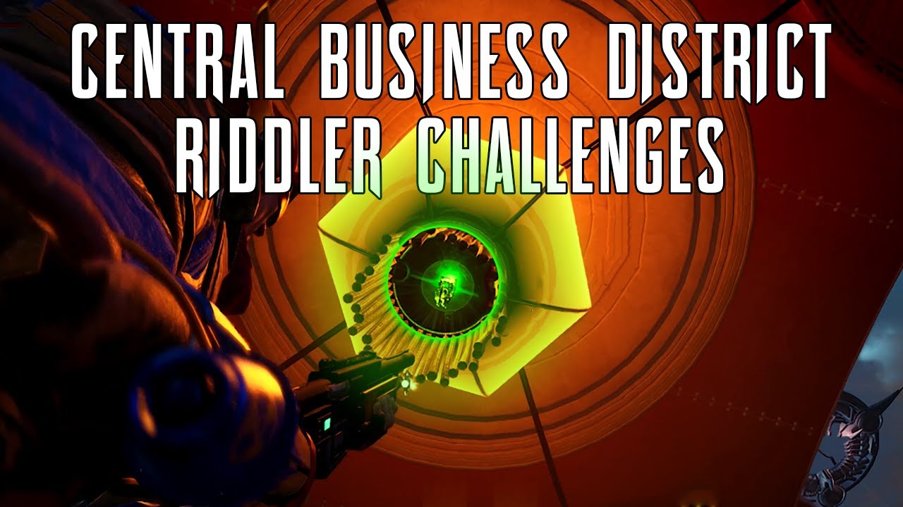 All Riddler Challenges | Central Business District | Suicide Squad: Kill the Justice League