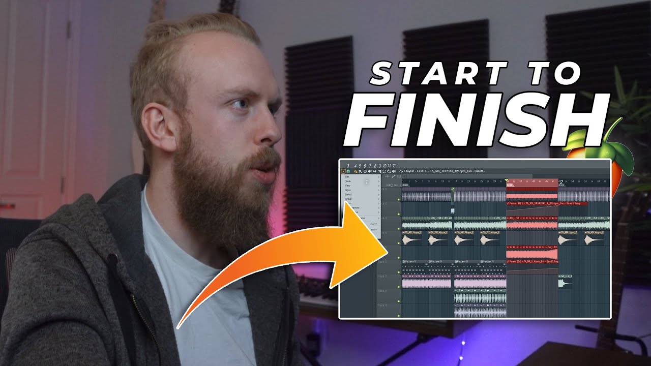 How to Make an ENTIRE Indie Rock Beat From Start to Finish in FL Studio