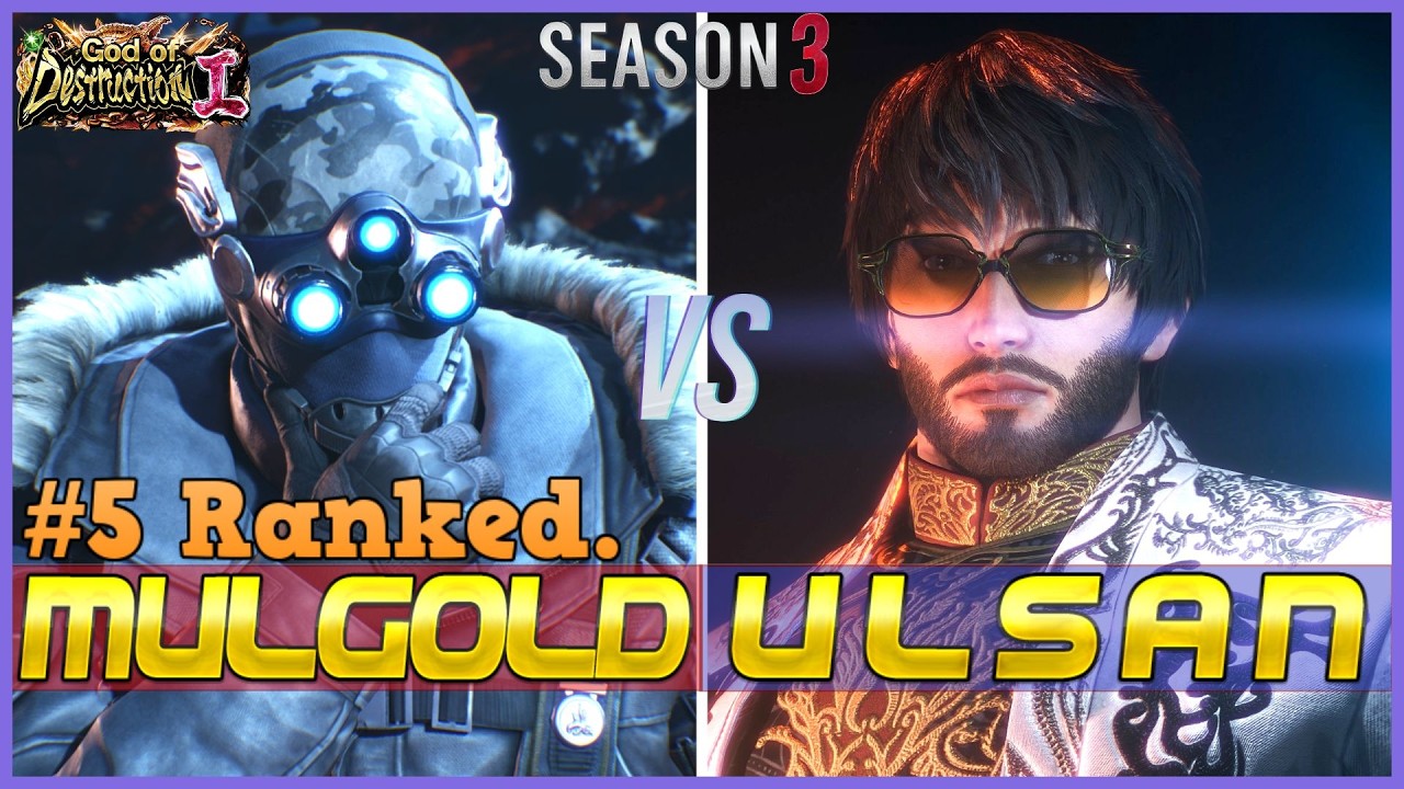 T8 S3 ▰ MULGOLD (#5 Ranked Dragunov) Vs ULSAN (Shaheen) ▰ Tekken 8 High Level Gameplay