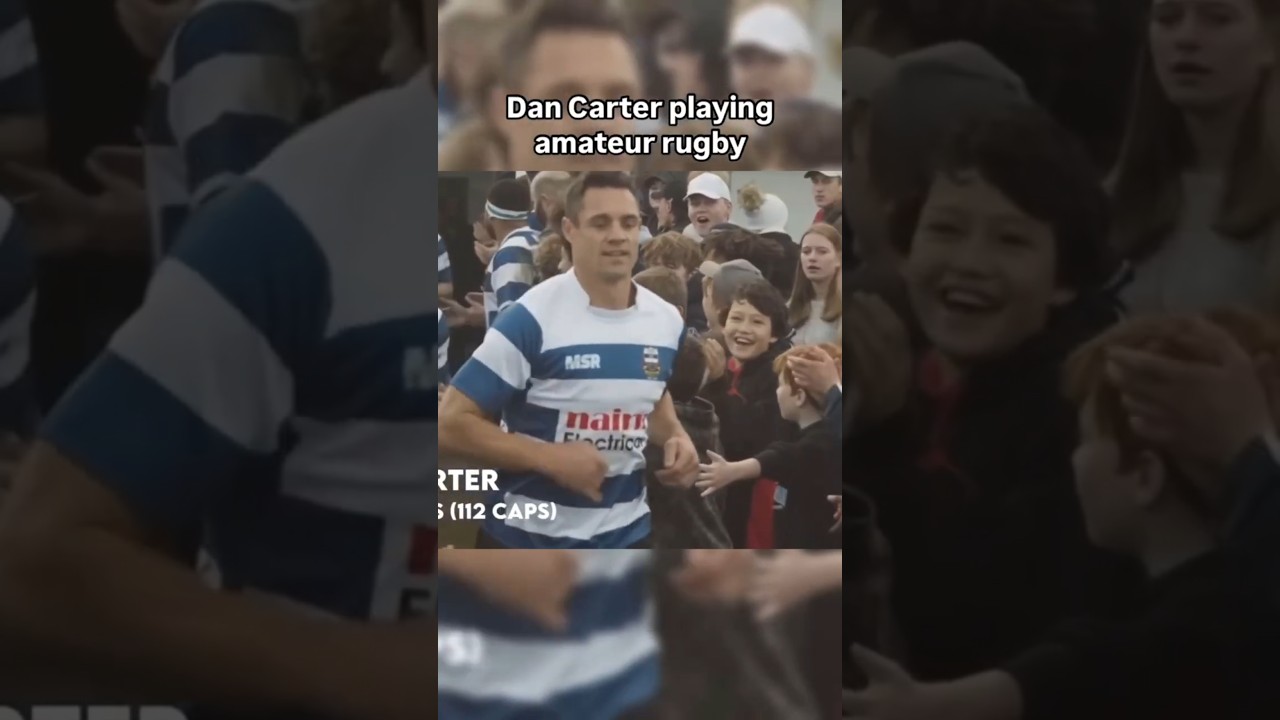 Dan Carter PLAYING Amateur Rugby
