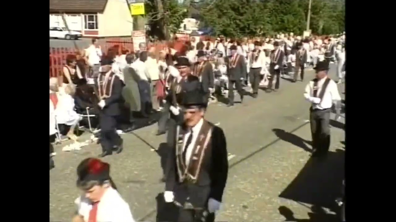 Finnard Accordion Band @ Scarva Return 1989