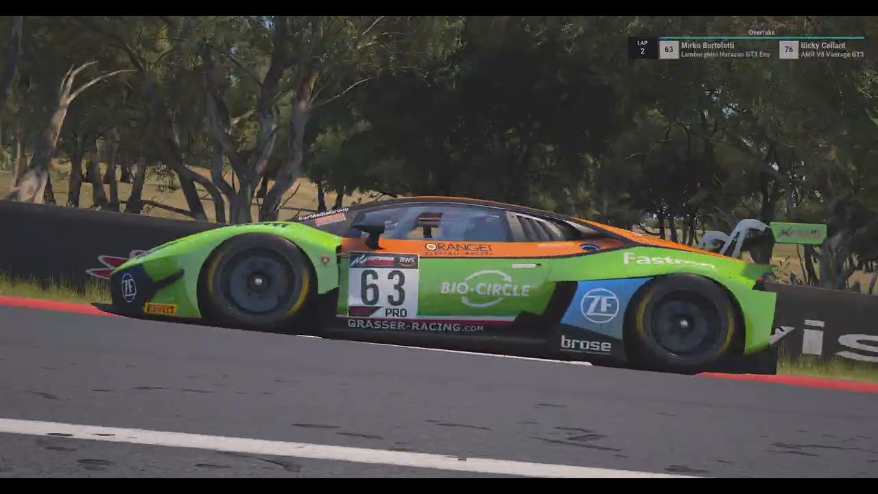 Assetto Corsa Competizione ai 100%aggro 80%drivr skill