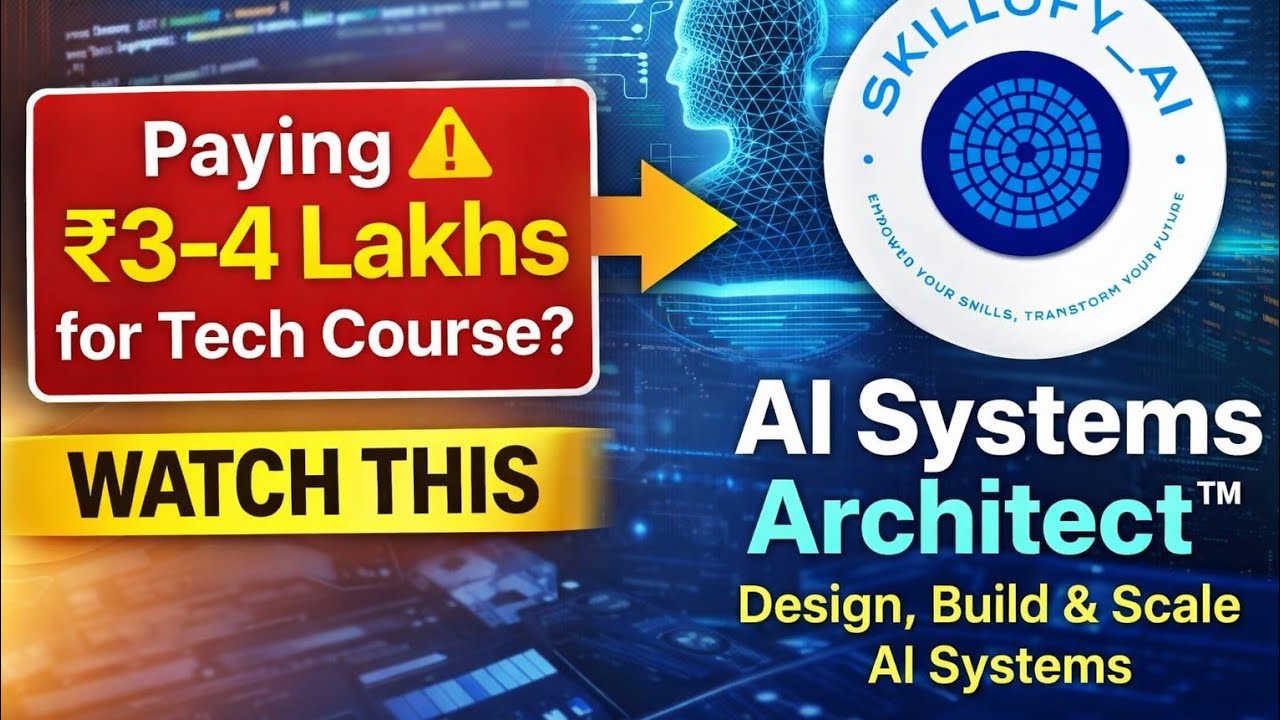 AI Systems Architect™ | Build & Scale Real AI Systems
