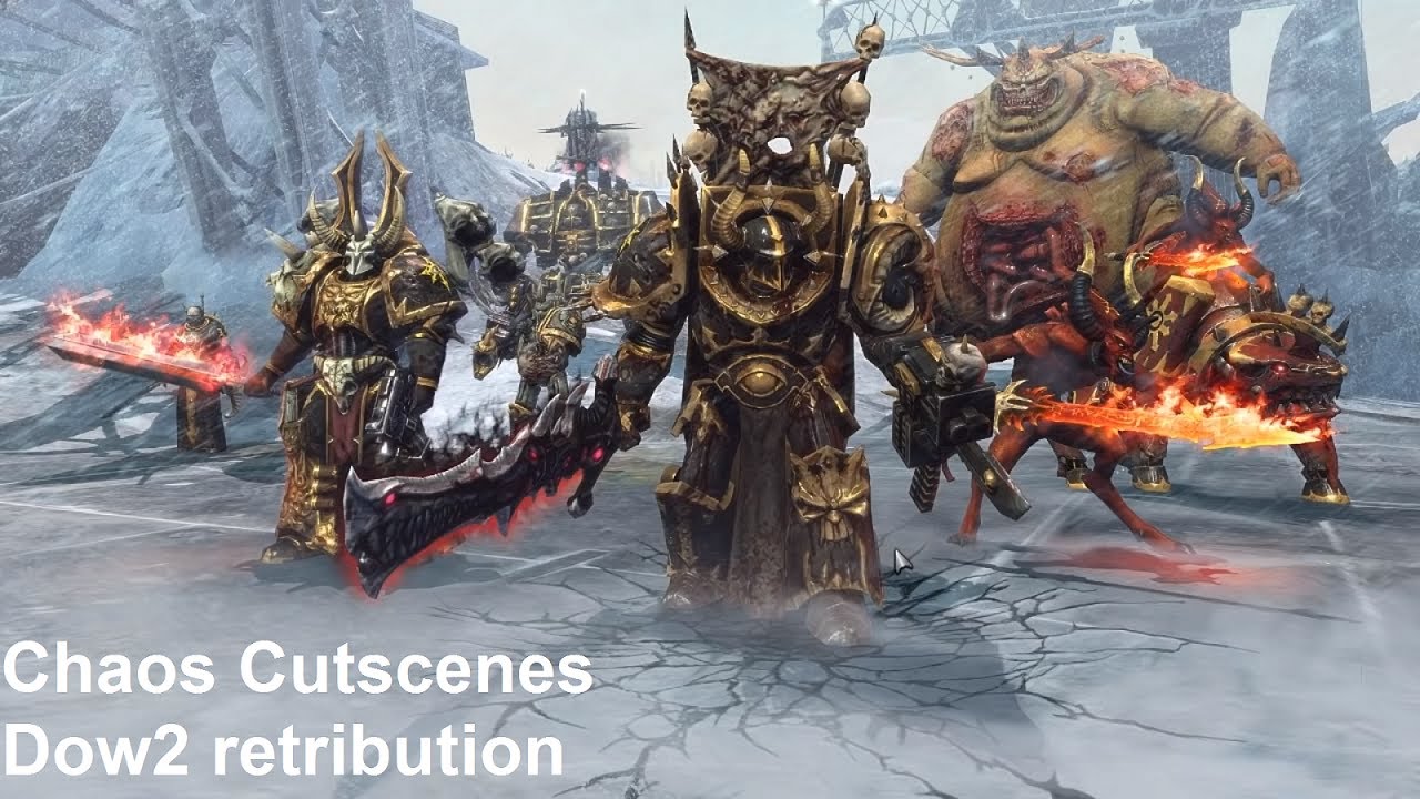 Dawn of War 2 Retribution - Chaos - All Campaign Cutscenes