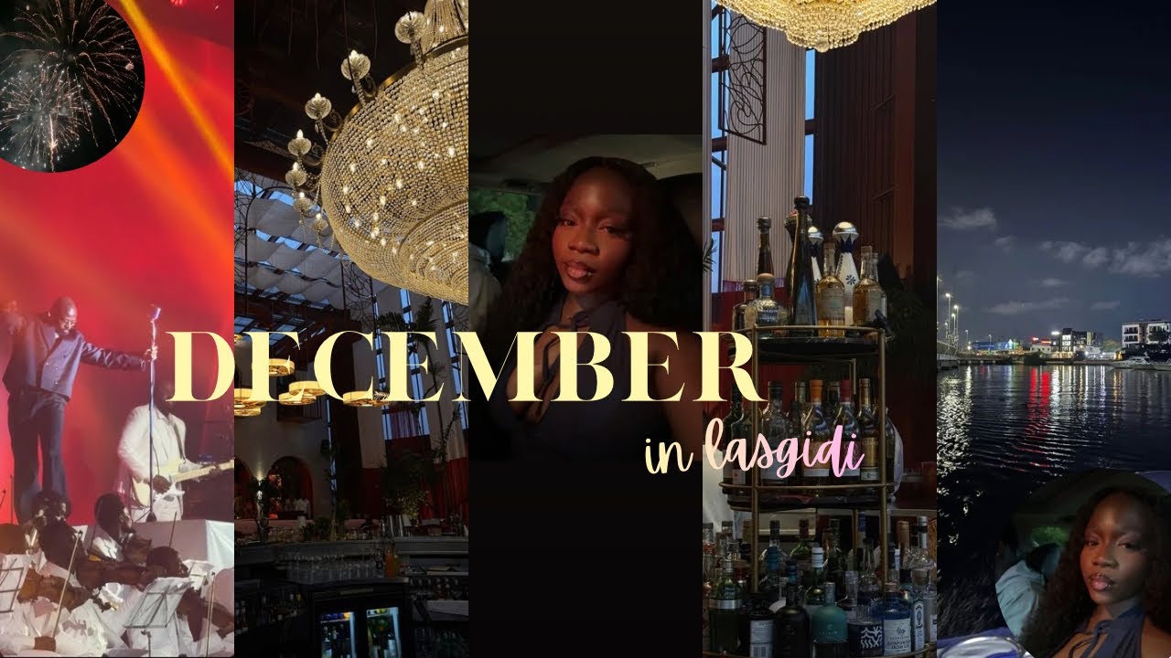 December in lasgidi 🇳🇬: concerts +hair install + boat cruise + typical December….