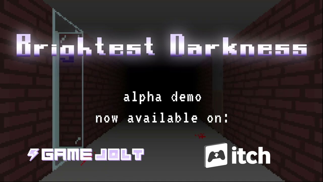 Brightest Darkness alpha demo trailer | Pixelated first-person roguelike survival horror