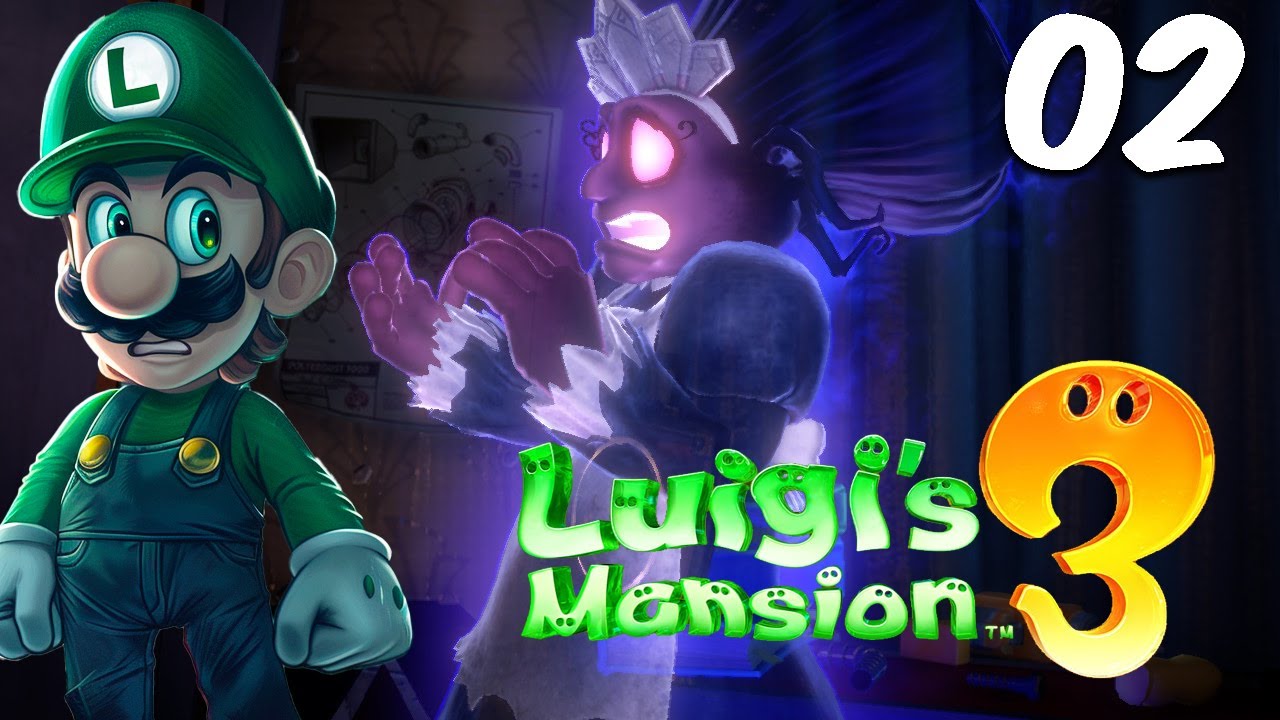 Luigi's Mansion 3 Playthrough Gameplay Part 2: RIP Suites [Maid Boss Fight!]