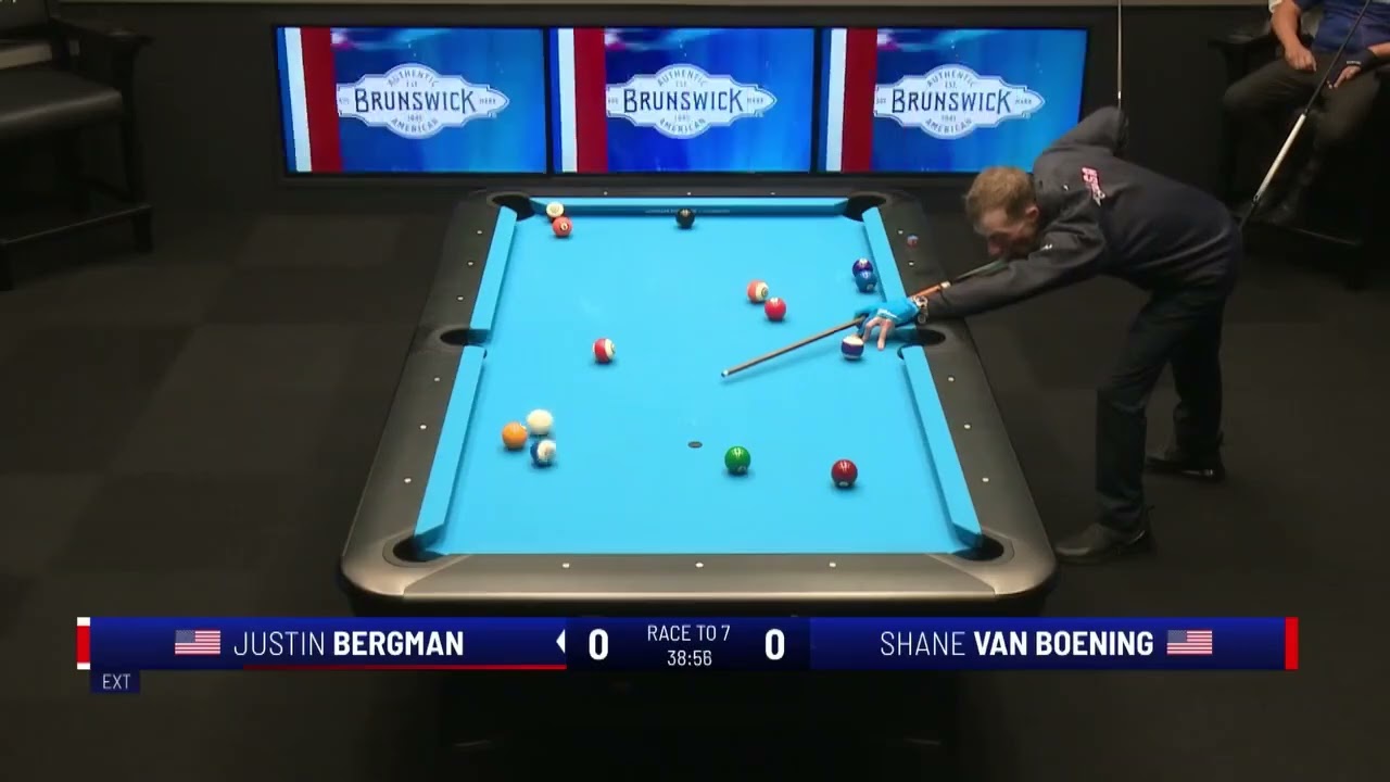🎱 𝙁𝙐𝙇𝙇 𝙈𝘼𝙏𝘾𝙃 – 𝘾𝙋𝘽𝘼 𝙉𝘼𝙏𝙄𝙊𝙉𝘼𝙇 𝙊𝙋𝙀𝙉 𝙁𝙄𝙉𝘼𝙇! 🎱Shane Van Boening vs. Justin Bergman .