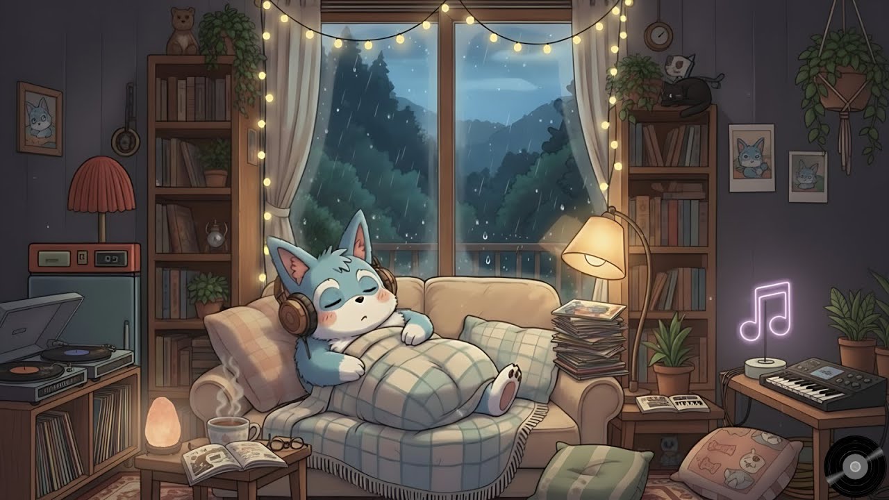 Cozy Gabu LoFi 🌙 Relaxing Sleep Music 😴 Deep Lofi Beats for Stress Relief & Sweet Dreams