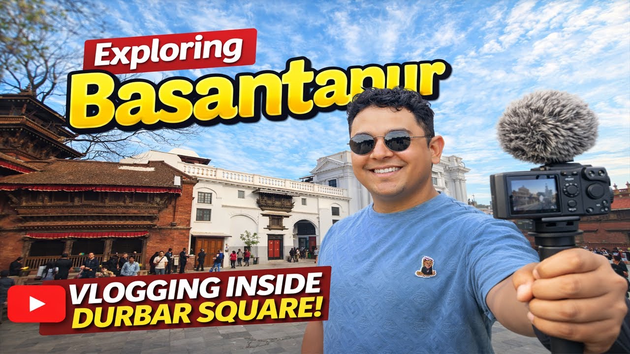 Basantapur Durbar Square | A MUST Visit Place in Kathmandu, Nepal | 4K Tour