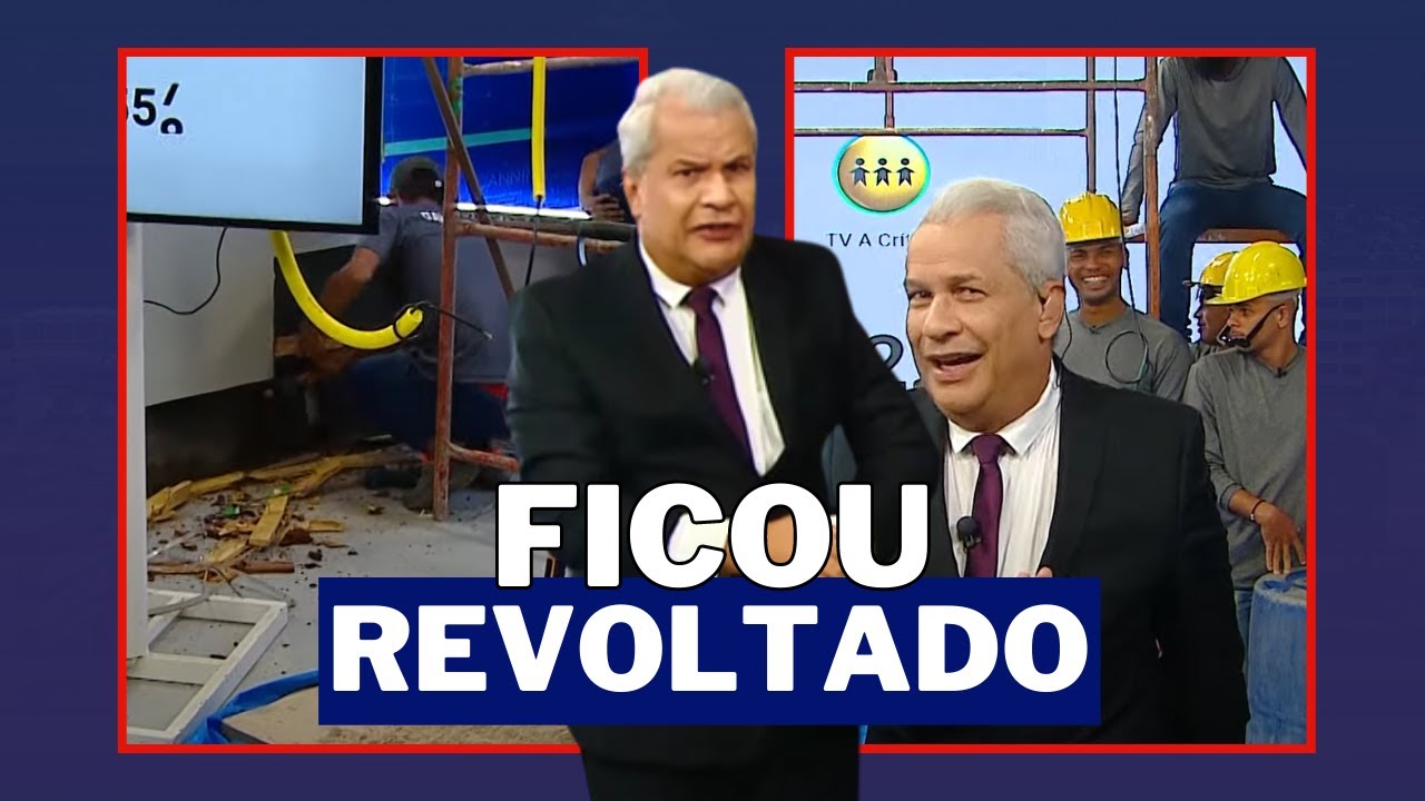 CENÁRIO DO ALERTA É DESMONTADO AO VIVO