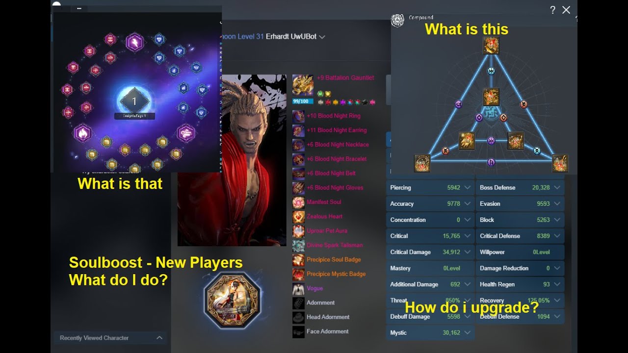 BnS - New Player Soulboost Guide - All Systems
