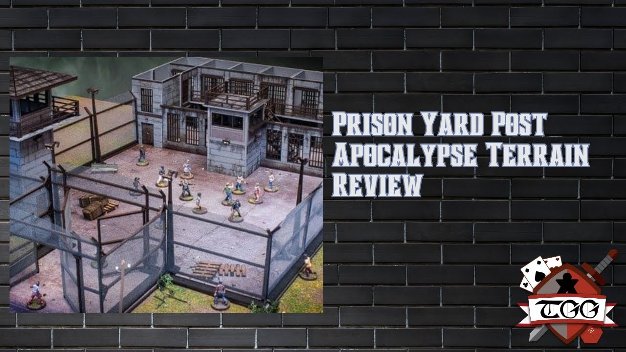 Обзор постапокалиптического ландшафта Prison Yard | Wargaming и анализ настольных пейзажей