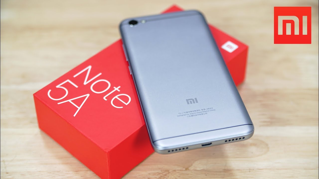 Xiaomi Redmi Note 5A - Unboxing & Benchmarks!
