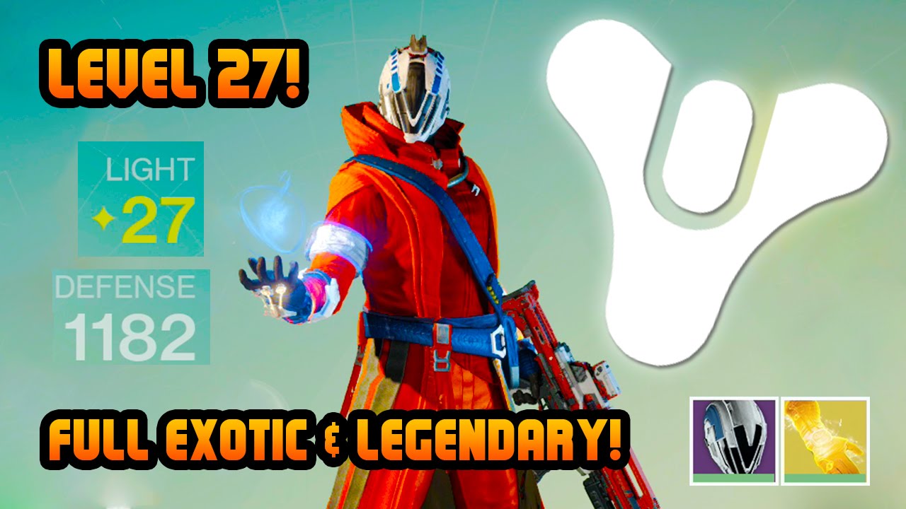 Destiny Level 27 Warlock Full Legendary & Exotic Crucible Multiplayer Gameplay! (Destiny Gameplay)