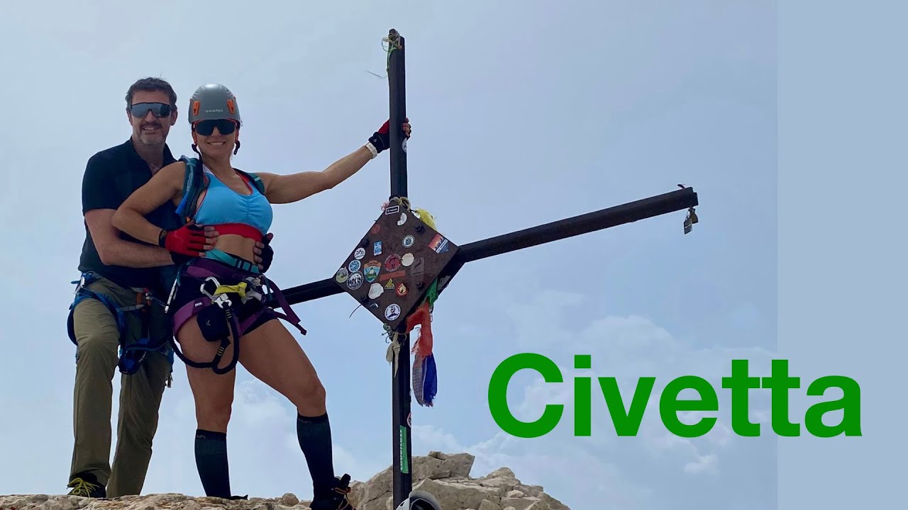 Monte Civetta, ferrata degli Alleghesi e via normale