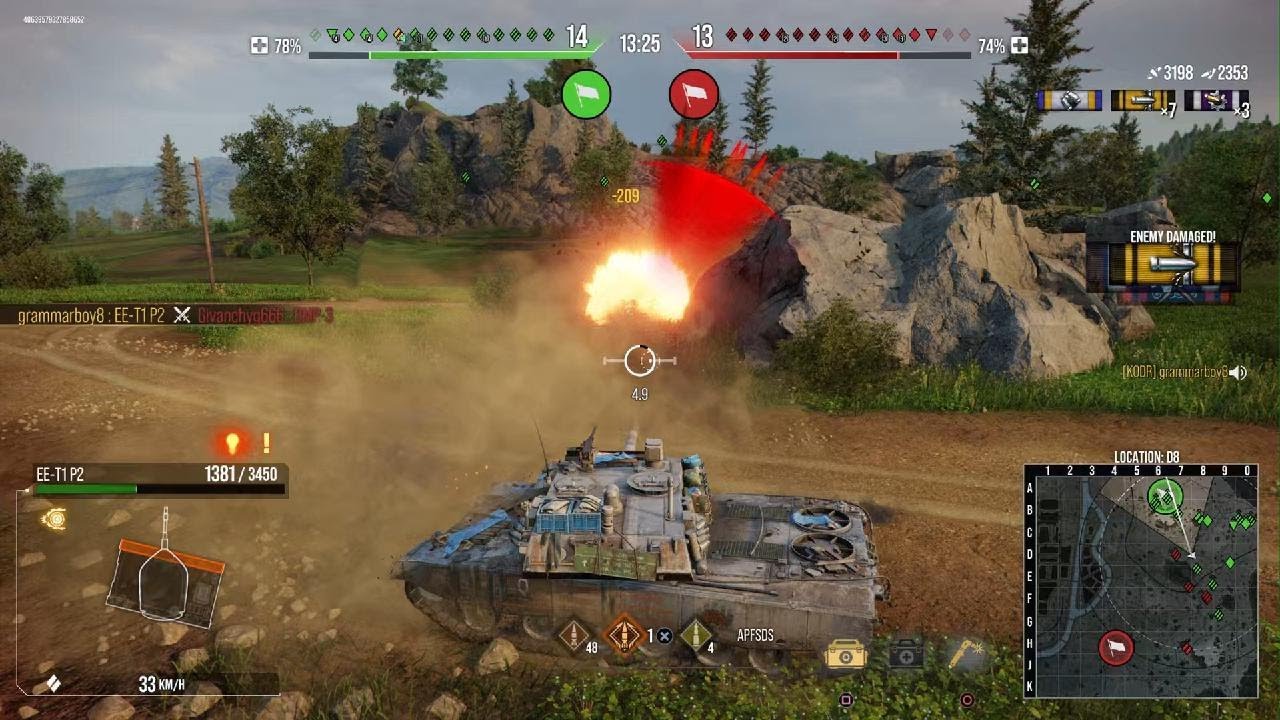 WoT Osorio saved by gold armour patch😊