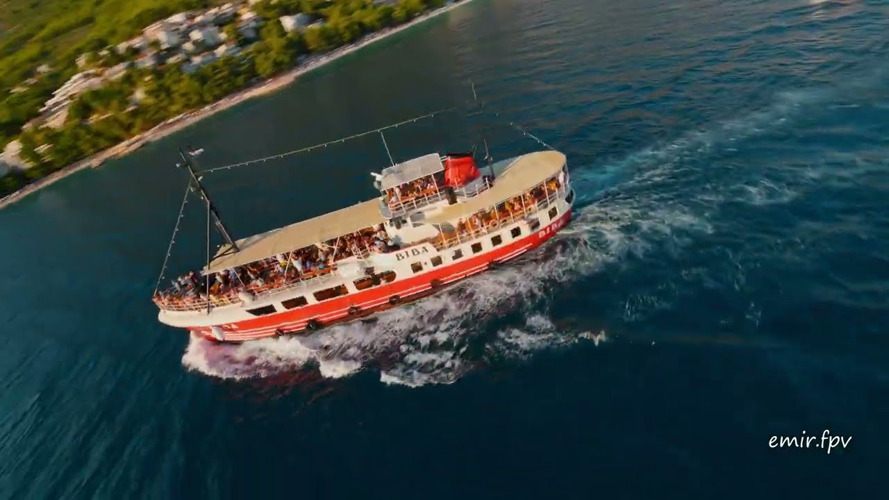 Baska Voda Croatia | FPV DRONE 4K