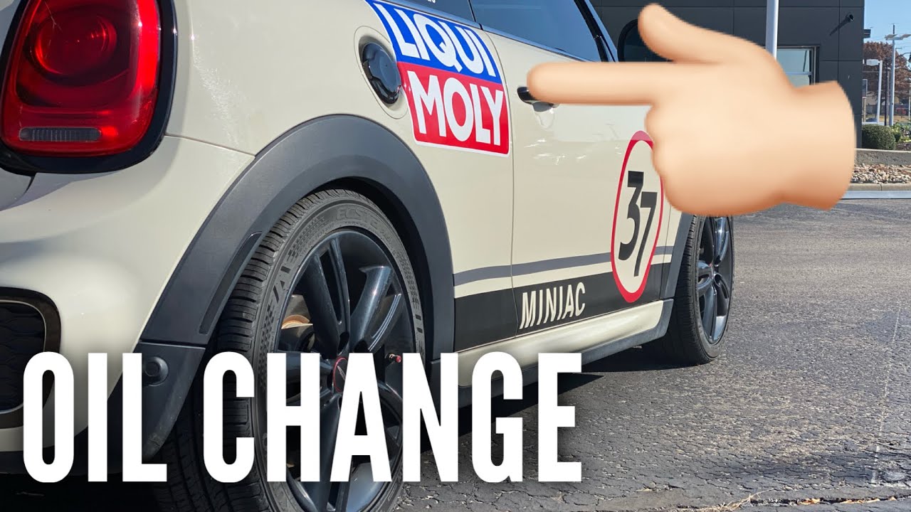 Getting an Oil Change on my MINI Cooper