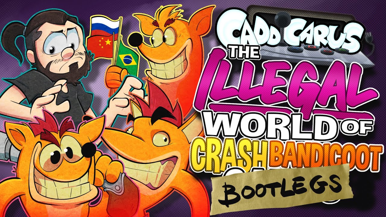 The Illegal World of Crash Bandicoot Bootlegs - Caddicarus
