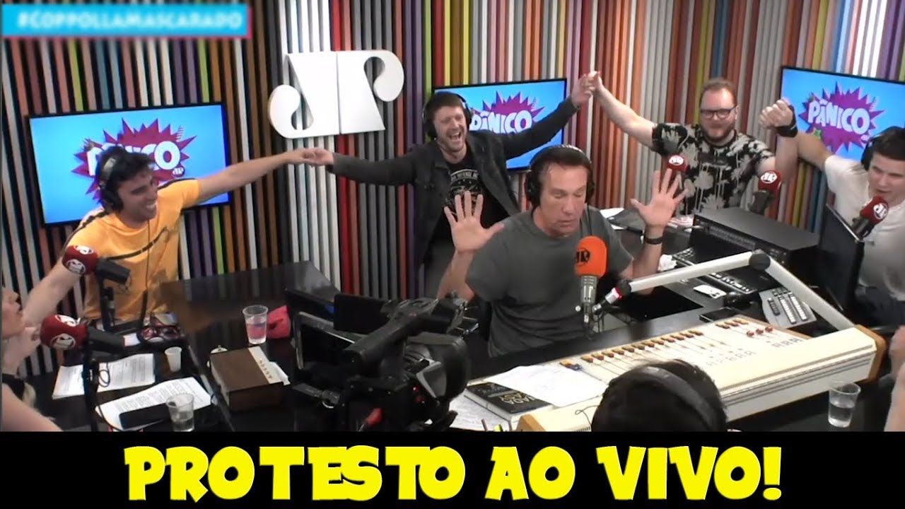 CAIO COPPOLLA E P&Acirc;NICO PROTESTARAM CONTRA A CENSURA DO FEFITO  | P&acirc;nico 2019 - Epis&oacute;dio 127