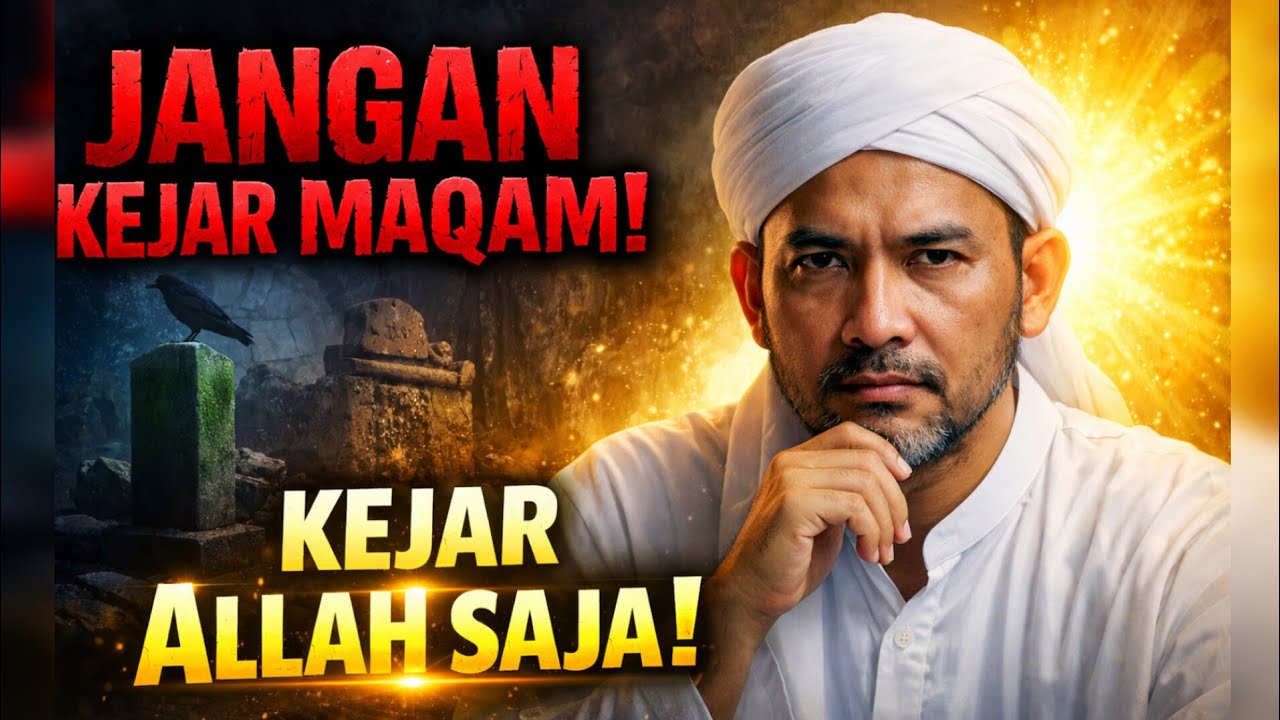 [BAGIAN 2] Jangan Kejar Maqam, Kejar Allah! Inilah Jalan Makrifat Sejati
