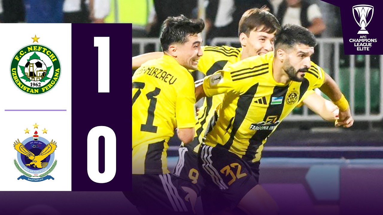 MARUSIC settles ACL Elite&trade; opener! | PFC Neftchi 🇺🇿 vs Air Force SC 🇮🇶 | Highlights ACL Elite&trade;