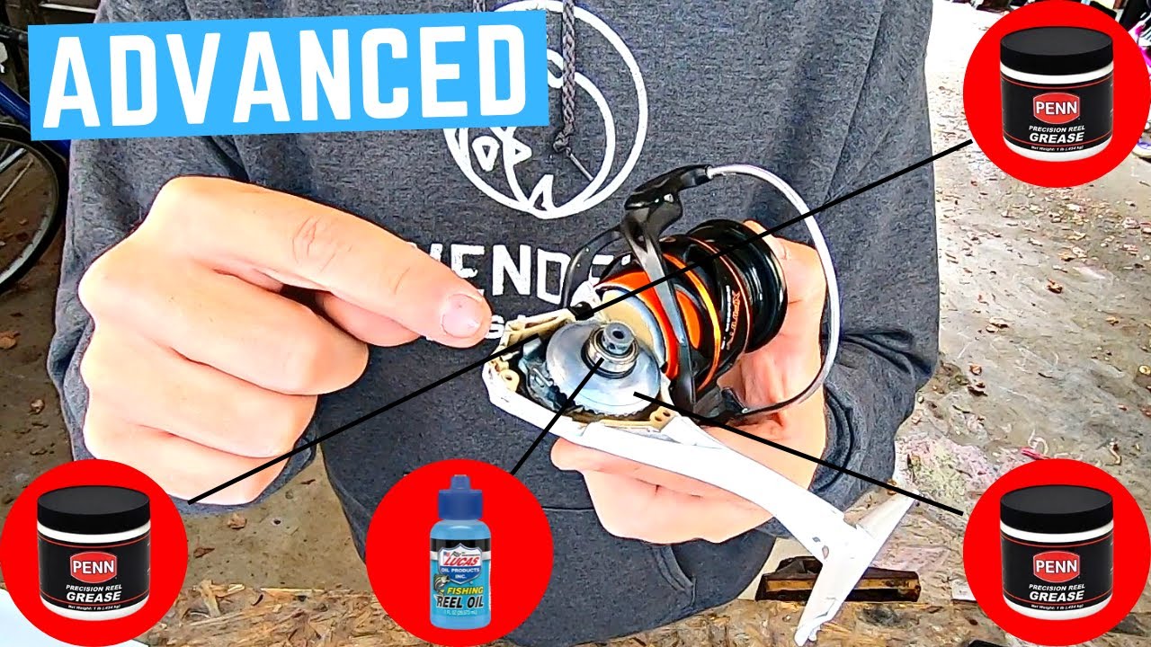 How to PROPERLY Grease a Spinning Reel (Advanced)