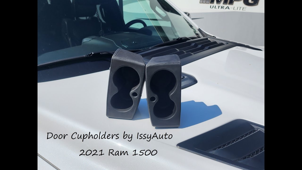 Door Cup Holders by IssyAuto - 2021 Ram 1500