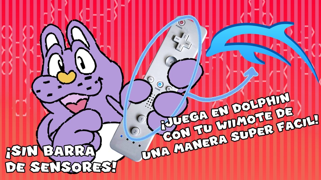 Como jugar en Dolphin con tu Wiimote al 100%, un Tutorial super fácil.