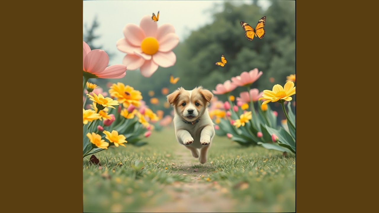 Playful Puppy Waddle