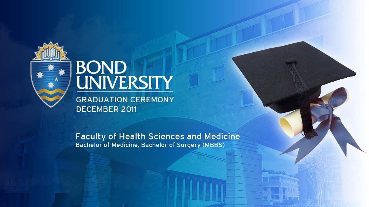 Bond University Graduation December 2011