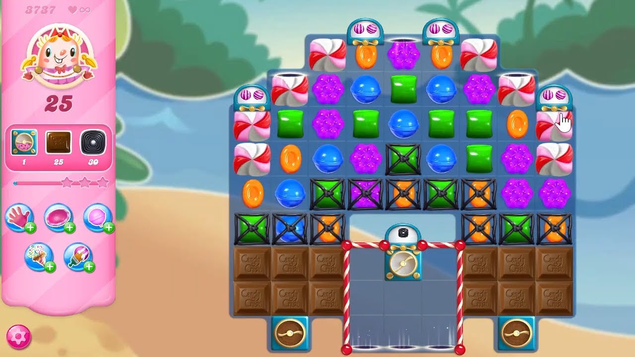 Candy Crush Saga LEVEL 3737 NO BOOSTERS