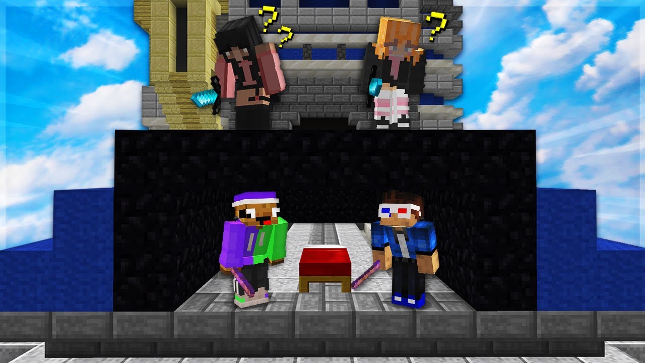 Hiding in the ENEMY Bed Defense in Bedwars 2