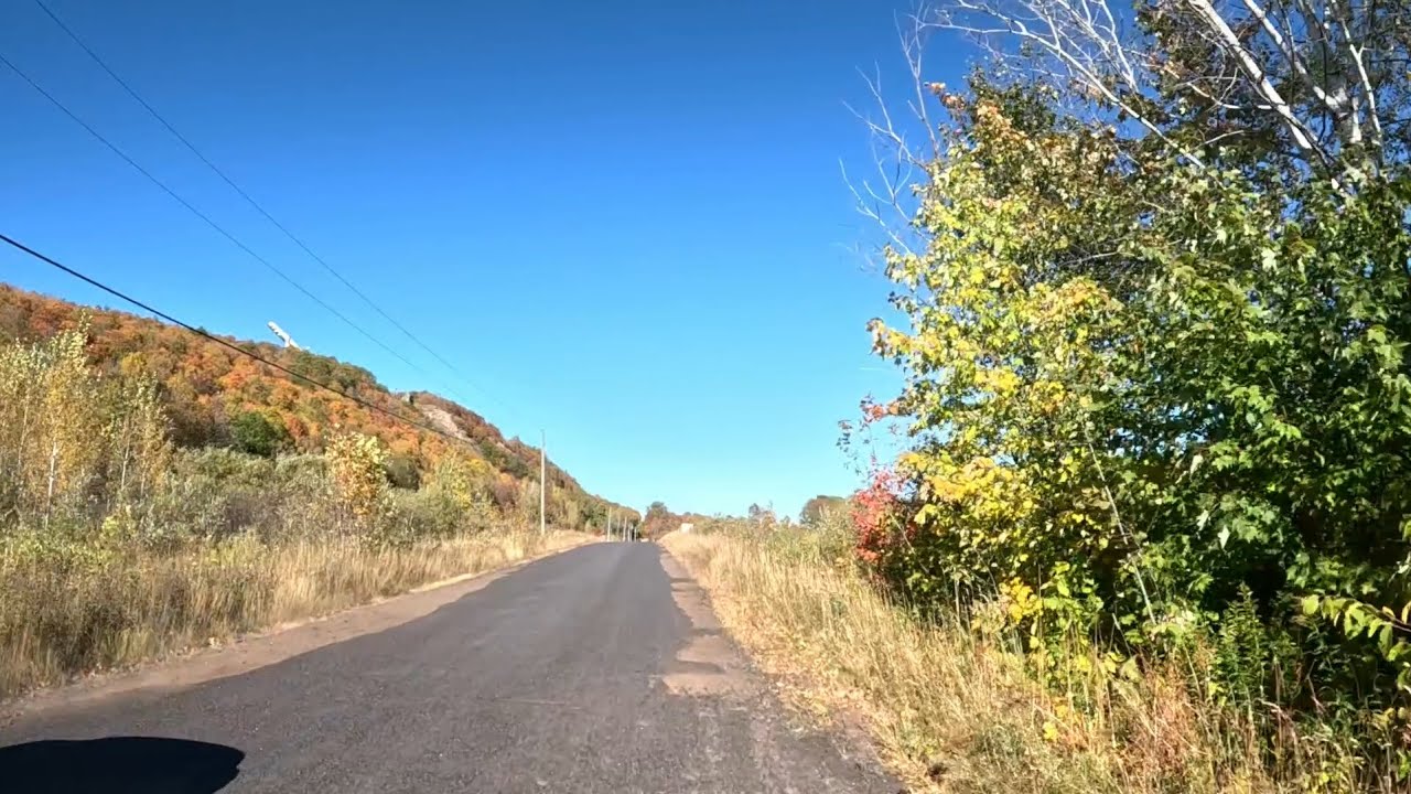 Copper Peak and Rainbow Falls, Michigan Upper Peninsula, USA