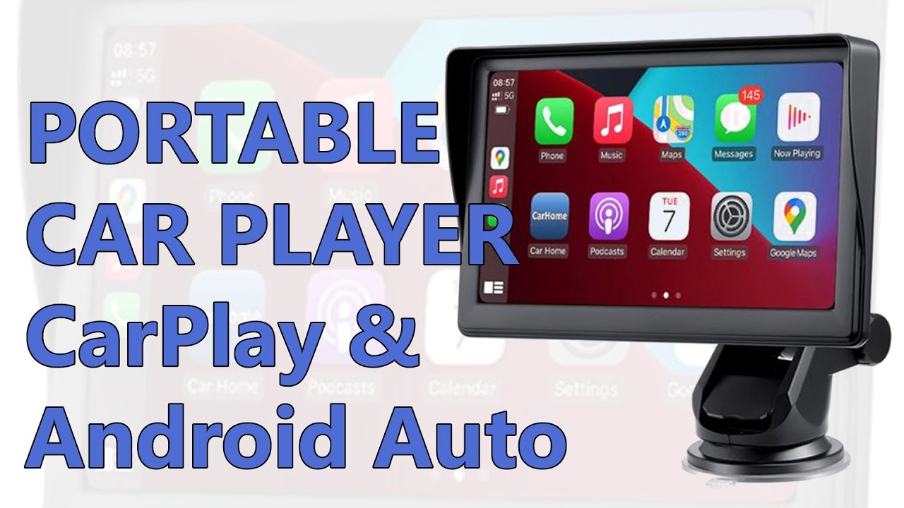 Carplay + Android Auto Player Transmiter FM - najprostsze słuchanie MP3 w aucie