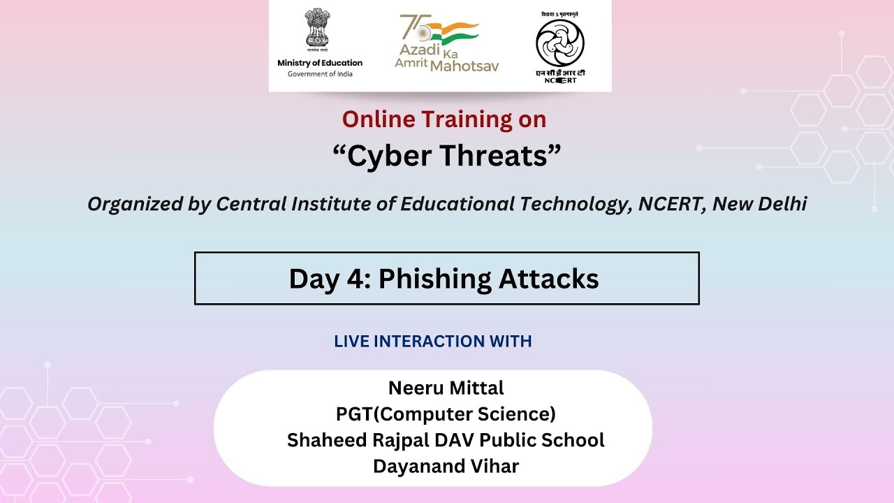 Day 4:  Phishing Attacks | Online Training on 